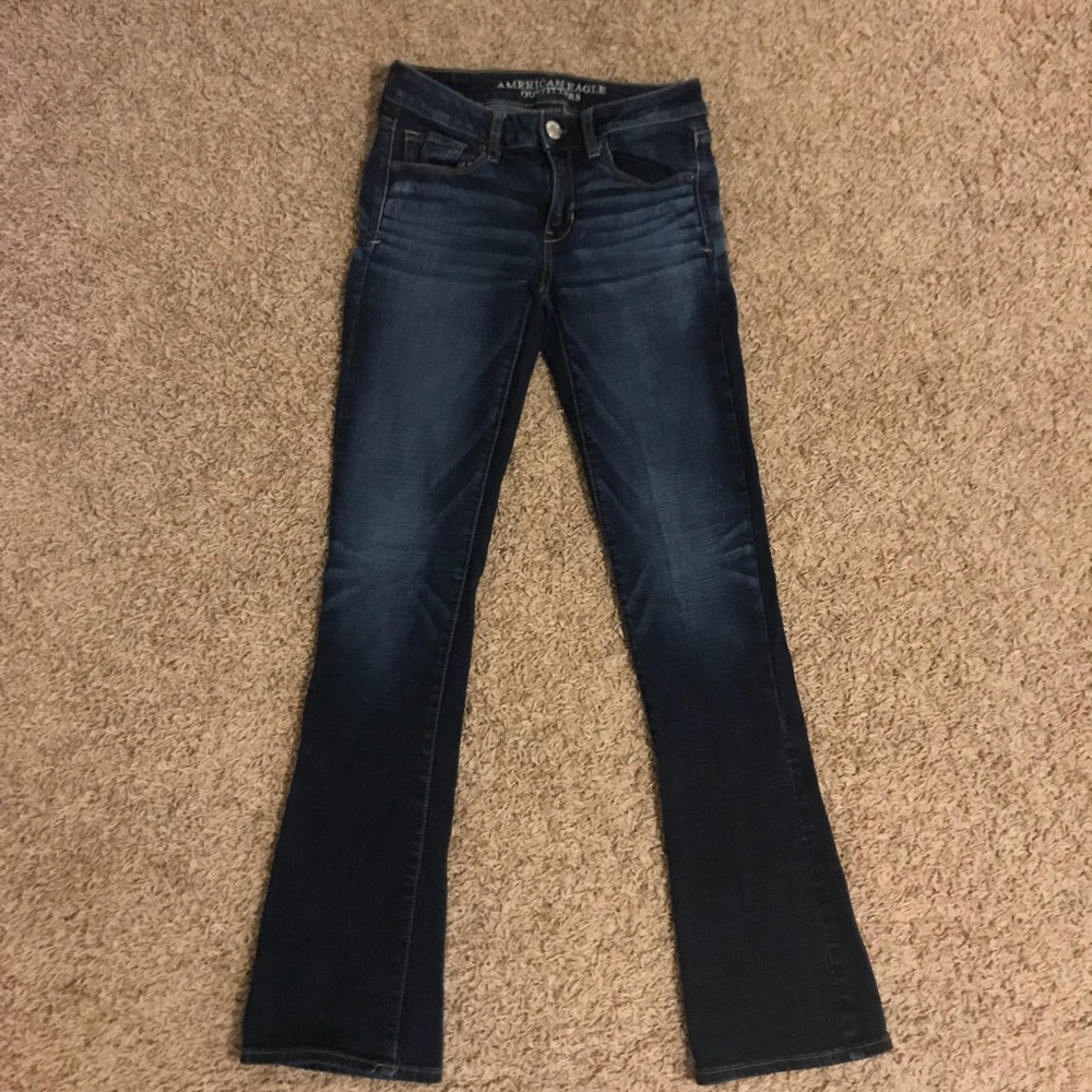 American Eagle Size 2R Skinny Kick Jeans